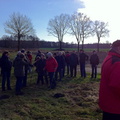 2011 01 16 Gru  nkohlwanderung zur Kla  ranlage Lachendorf 012